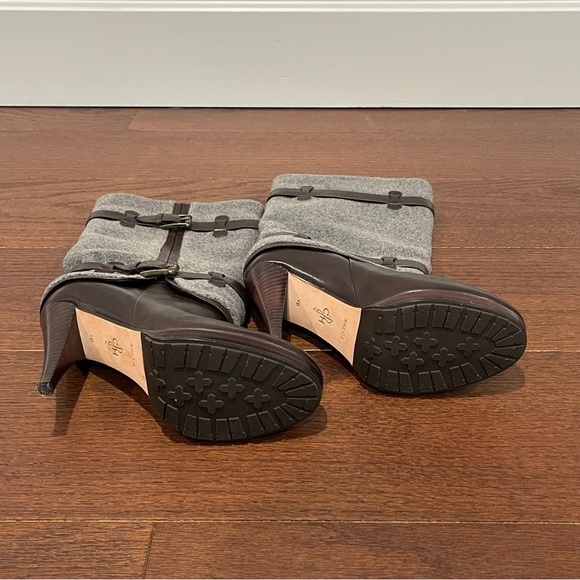 Cole Haan Nike Air Brown and Grey Pull on Boots Size 9 - Picture 3 of 7